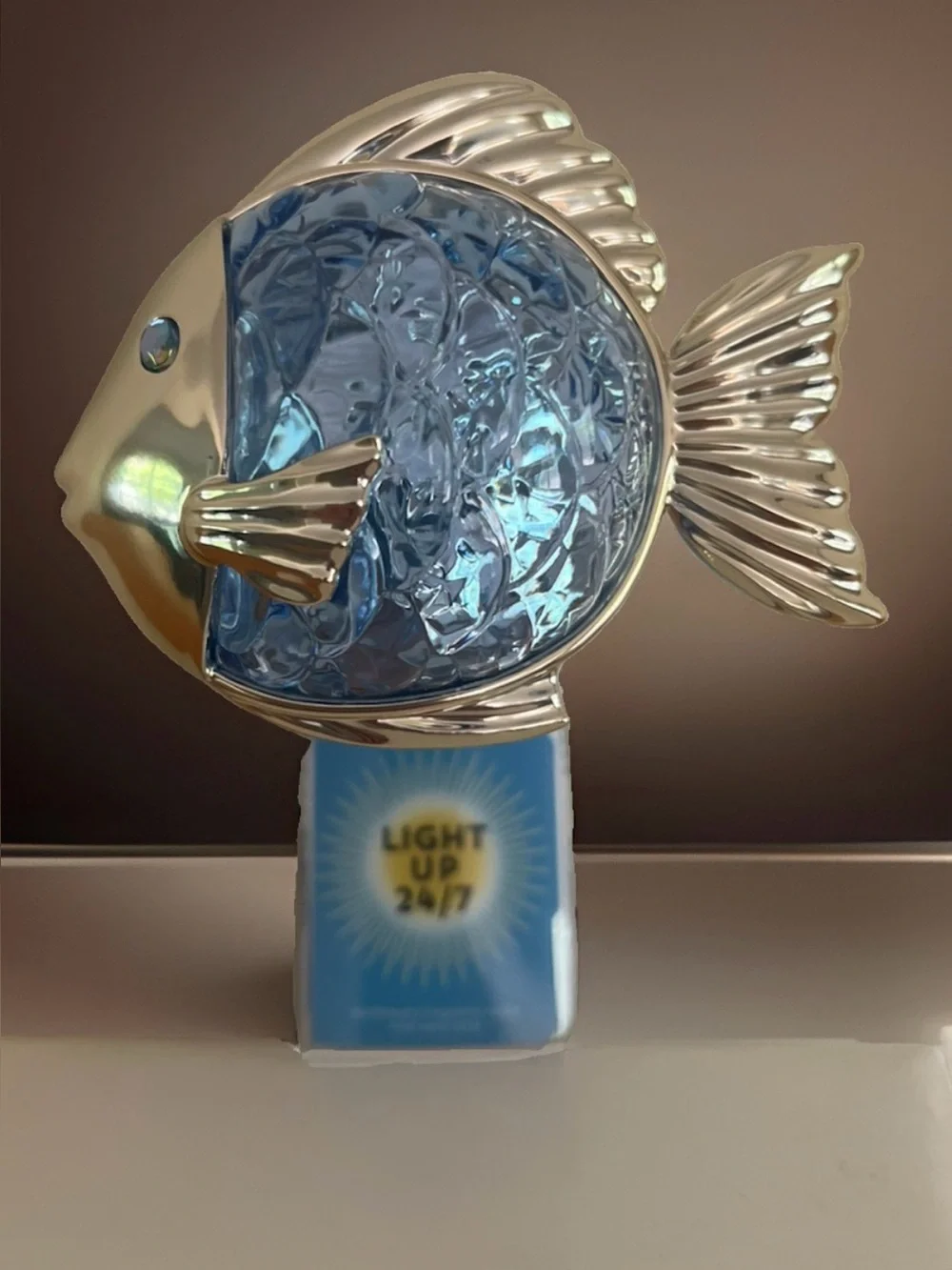 Bath & Body Works FIBER OPTIC FISH NIGHTLIGHT Wallflowers Plug Kidcore NEW